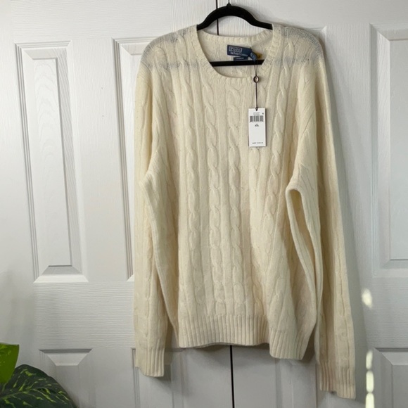 Polo Ralph Lauren - The Iconic Cable-Knit Cashmere
Sweater Unisex Size XXL - Picture 4 of 15